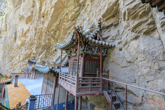 山西大同悬空寺