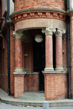 欧式门庭老建筑