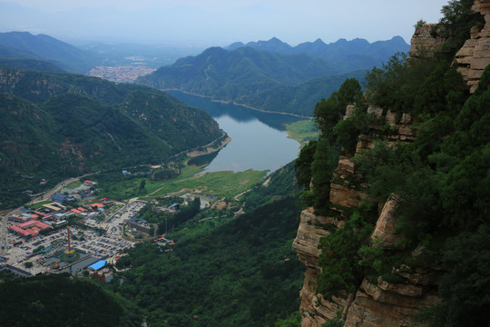 平谷石林峡途中风景