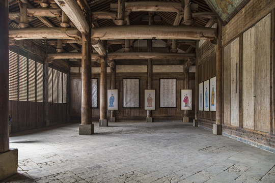 呈坎古村罗东舒祠