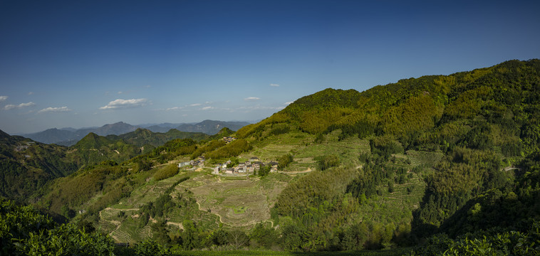 福安市马洋村全景图