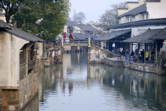 浙江水乡乌镇东栅