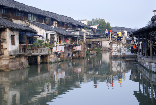 浙江水乡乌镇东栅