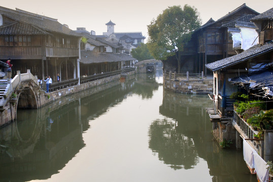 浙江水乡乌镇东栅