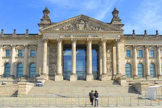 柏林历史建筑国会大厦