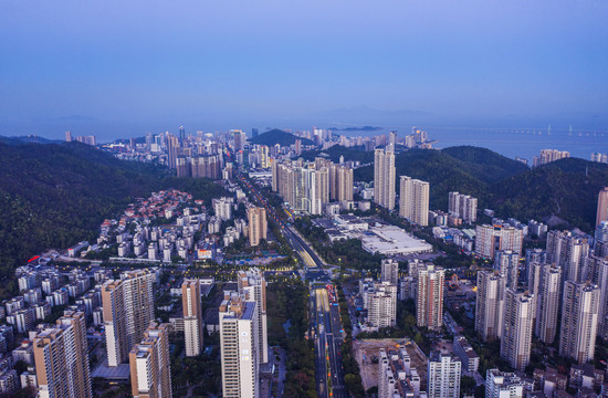 珠海香洲区夜景