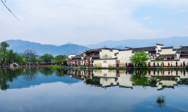 美丽乡村宏村美景