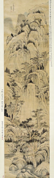 萧云从秋空叠嶂图