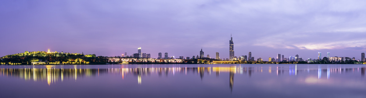 玄武湖夜景