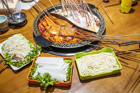 麻辣牛油鸳鸯火锅