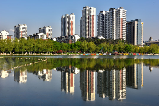 济宁南池公园