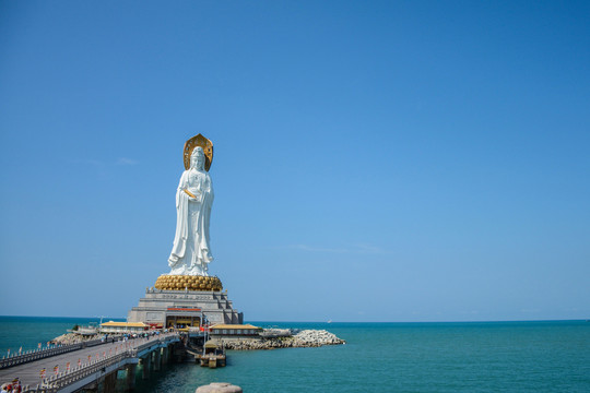 南山文化旅游区观音菩萨塑像