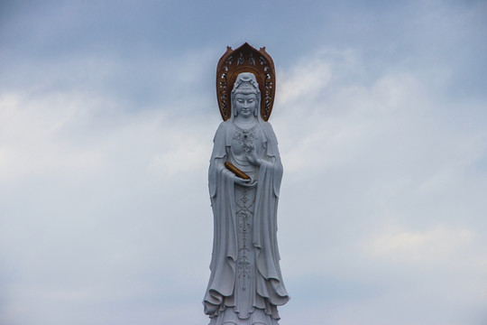 南山文化旅游区观音菩萨塑像
