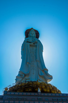 三亚南山观音菩萨石像