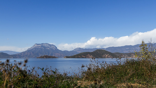 泸沽湖远景