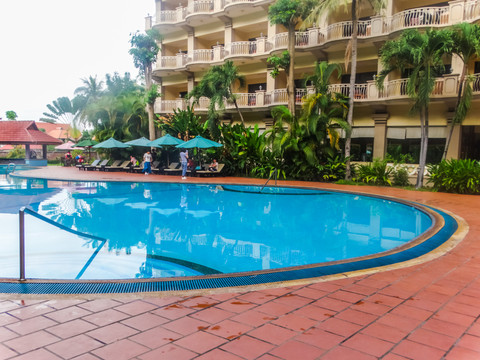 东南亚酒店游泳池