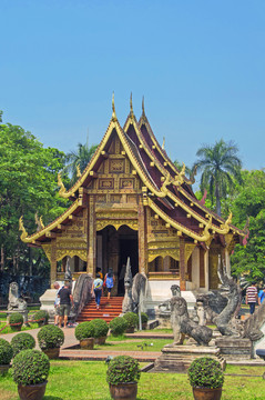 帕辛寺佛教建筑风景