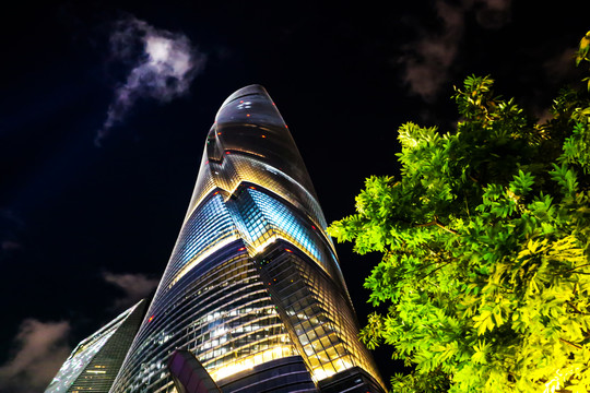 上海第一高楼夜景