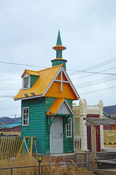 彩色木屋
