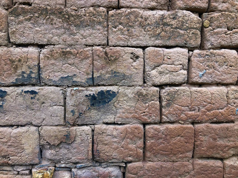 土砖墙壁