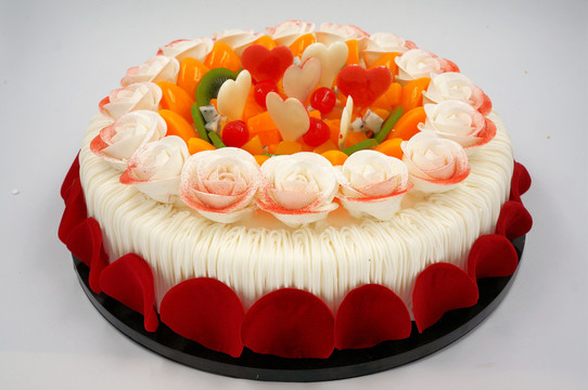 白玫瑰蛋糕