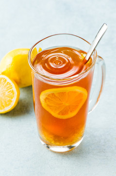经典饮品柠檬蜂蜜柚子茶