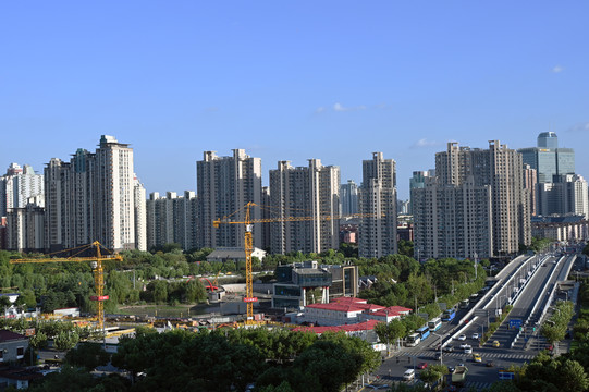 上海城市建筑街景