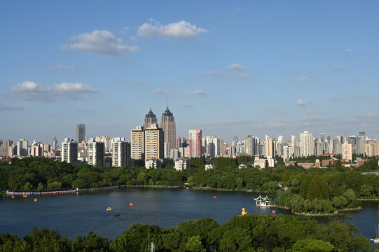 上海城市公园及建筑景观
