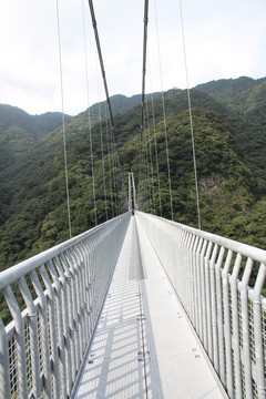 日本宫崎市特鲁哈悬索桥