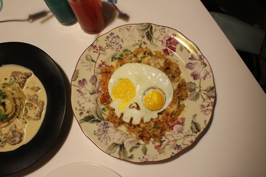 奶油汤炒饭