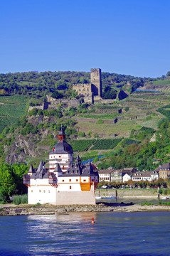 莱茵河沿岸的城堡
