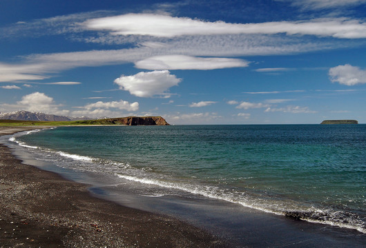冰岛诺尔滕的奇妙海滩