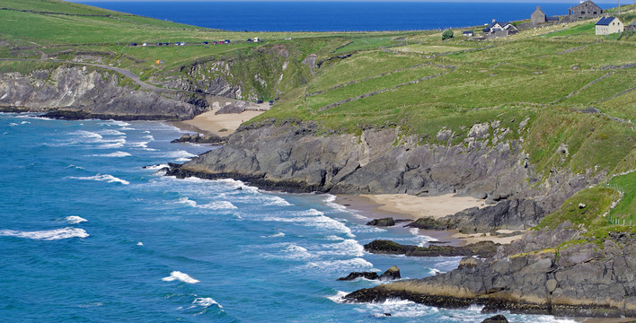 爱尔兰海岸线美景