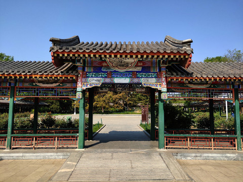 中山公园长廊