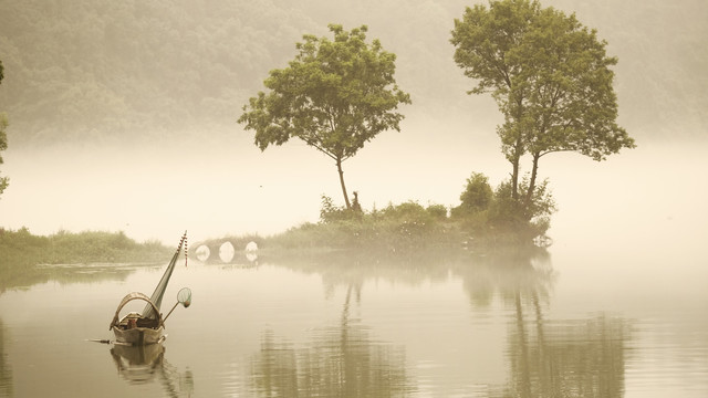 水墨山水