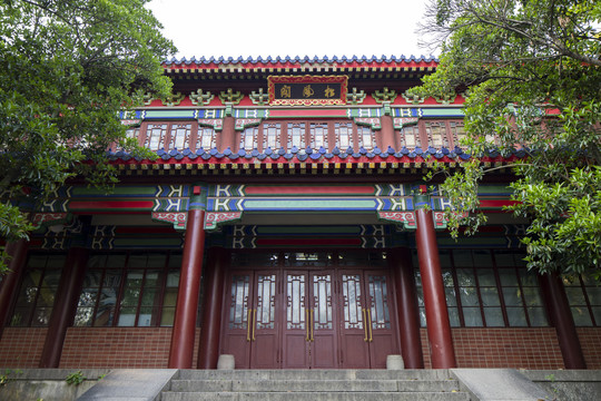 南京钟山风景区灵谷寺松风阁