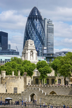 伦敦塔和金融区
