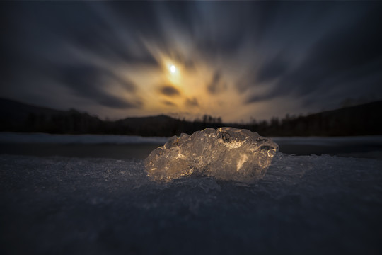 冰雪消融