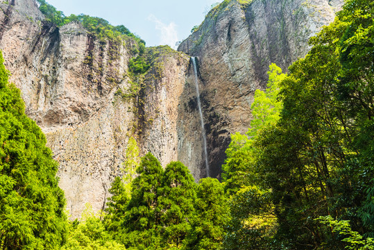 雁荡山大龙湫瀑布