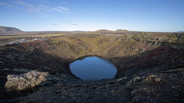 冰岛火山口湖之美