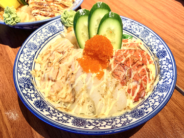 日式蟹肉盖饭