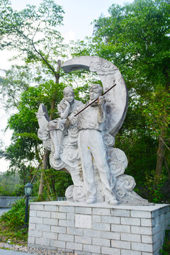月光曲广场雕塑