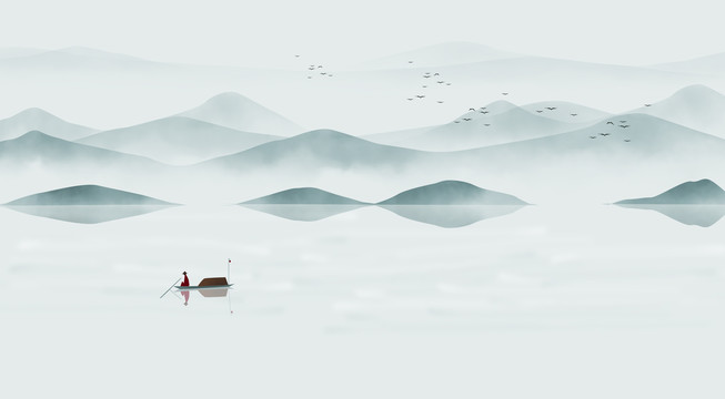山水画
