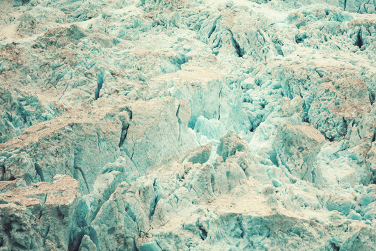 美国阿拉斯加的巨型冰川
