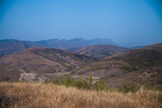 高椅岭丹霞地貌风光