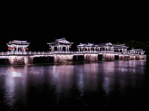 潮州湘子桥夜景