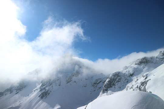 云南丽江玉龙雪山