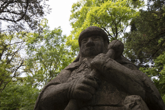 明孝陵神道雕像