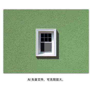 矢量背景建筑门窗