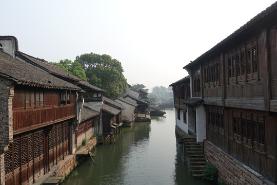 乌镇西栅街景